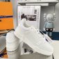 Replica Louis Vuitton White Sneakers 1a9g51 Size: 7 Fits Uk8