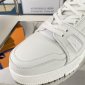 Replica Louis Vuitton White Sneakers 1a9g51 Size: 7 Fits Uk8