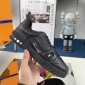 Replica Prada Logo Plaque Lace-Up Sneakers