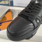 Replica Prada Logo Plaque Lace-Up Sneakers