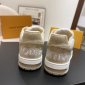 Replica Louis Vuitton 2022 SS Street Style Leather Logo Sneakers