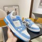 Replica Off-White Out of Office Mirror Sneaker in White/Blue at Nordstrom, Size 15Us