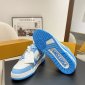 Replica Off-White Out of Office Mirror Sneaker in White/Blue at Nordstrom, Size 15Us