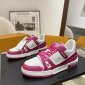 Replica Louis Vuitton MONOGRAM 2022-23FW Monogram Unisex Street Style Bi-color Logo Sneakers (1AA6VZ, 1AA6VY, 1AA6VX, 1AA6WN, 1AA6WM, 1AA6WL, 1AA6WK, 1AA6WJ,