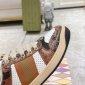 Replica Gucci | Men Screener Gg Denim & Leather Sneakers