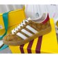 Replica GUCCI Adidas X Gucci Women's Gazelle Sneaker, Beige