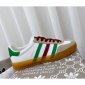 Replica GUCCI Adidas X Gucci Women's Gazelle Sneaker, White, Suede