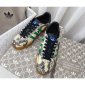 Replica NEW SS Gazelle Luxury Designer Casual Shoes Men Women Sneakers Canvas Shoes python texture chammy Patchwork Collaboration