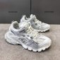 Replica Balenciaga | Shoes | Balenciaga Sneakers White And Silver Detail