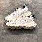 Replica Balenciaga | Men 50mm Track Faux Leather & Mesh Sneakers White 45