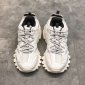 Replica Balenciaga | Men 50mm Track Faux Leather & Mesh Sneakers White 45