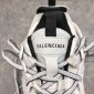 Replica Balenciaga | Men 50mm Track Faux Leather & Mesh Sneakers White 45