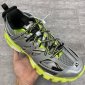 Replica Balenciaga Track Trainer Silver Green Pre-Owned