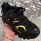 Replica Balenciaga Track Tech Fabric Trainer Black Maroon Pre-Owned