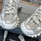 Replica Balenciaga Track Sneaker Recycled Sole - Grey & Silver- Polyurethane, Polyester & Nylon