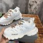 Replica Balenciaga Track Logo-detailed Mesh And Rubber Sneakers - Women - White Sneakers