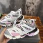 Replica Balenciaga Women's Track LED Grey Pink Trainers