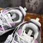 Replica Balenciaga Women's Track LED Grey Pink Trainers