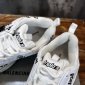 Replica Balenciaga Triple S Logotype Sneaker - White -  Polyurethane & Polyester