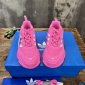 Replica Balenciaga Women's Balenciaga / Adidas Triple S Sneaker - Neon Pink