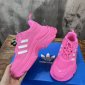 Replica Balenciaga Women's Balenciaga / Adidas Triple S Sneaker - Neon Pink
