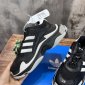 Replica BALENCIAGA - BALENCIAGA / Adidas - Triple S Sneakers, Men, Black