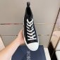 Replica Dior B23 High 'Dior Oblique Kumo - Black' Sneakers