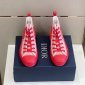 Replica Dior B23 High 'Dior Oblique - Red' Sneakers