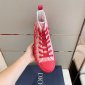 Replica Dior B23 High 'Dior Oblique - Red' Sneakers