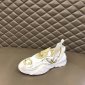 Replica Versace Jeans Couture Logo Couture Hiker Sneakers, female, gold+white