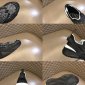 Replica Viv Run mesh and leather sneakers