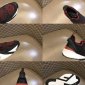 Replica Fendi Men's Flow Knit Low-Top Sneakers - Black Red
