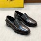 Replica Florsheim Shoes Berkley Flex Moc Toe Penny Loafer Black Smooth
