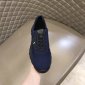 Replica Kiton Blue Wool Shoes