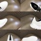 Replica Geox Spherica Sneaker in White/Black at Nordstrom
