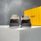 Replica Fendi Women's Fendi Match Leather Sneakers - Gray Multi