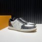 Replica LOUIS VUITTON Rivoli Sneaker Boot Monogram Eclipse