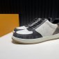 Replica LOUIS VUITTON Rivoli Sneaker Boot Monogram Eclipse