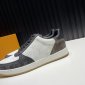 Replica LOUIS VUITTON Rivoli Sneaker Boot Monogram Eclipse