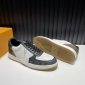 Replica LOUIS VUITTON Rivoli Sneaker Boot Monogram Eclipse