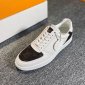 Replica Louis Vuitton 2019 SS Monogram Street Style Leather Sneakers