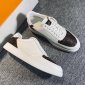 Replica Louis Vuitton 2019 SS Monogram Street Style Leather Sneakers