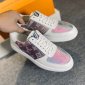 Replica Louis Vuitton Monogram Unisex Street Style Plain Leather Logo Sneakers