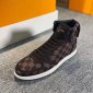 Replica Louis Vuitton Rivoli Sneaker Graphite Damier