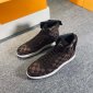 Replica Louis Vuitton Rivoli Sneaker Graphite Damier