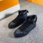 Replica Louis Vuitton Rivoli Sneaker Graphite Damier