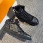 Replica Louis Vuitton Rivoli Sneaker Graphite Damier