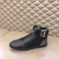 Replica LOUIS VUITTON Rivoli Sneaker Boot Monogram Eclipse