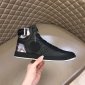 Replica LOUIS VUITTON Rivoli Sneaker Boot Monogram Eclipse