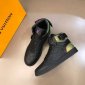 Replica LOUIS VUITTON Rivoli Sneaker Boot Monogram Eclipse